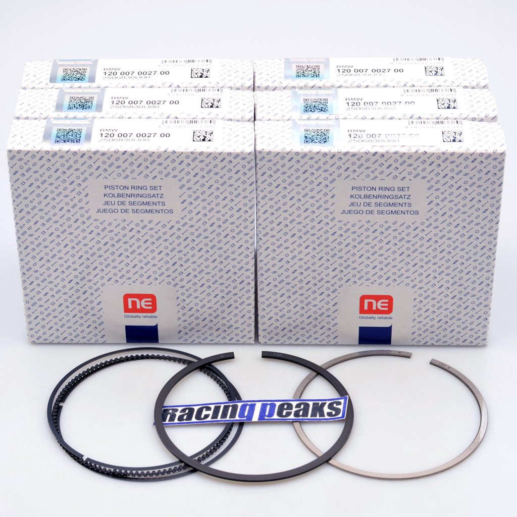 Piston rings x6 fits BMW S50B32 S52B32 M3 Z3M 1995-2000