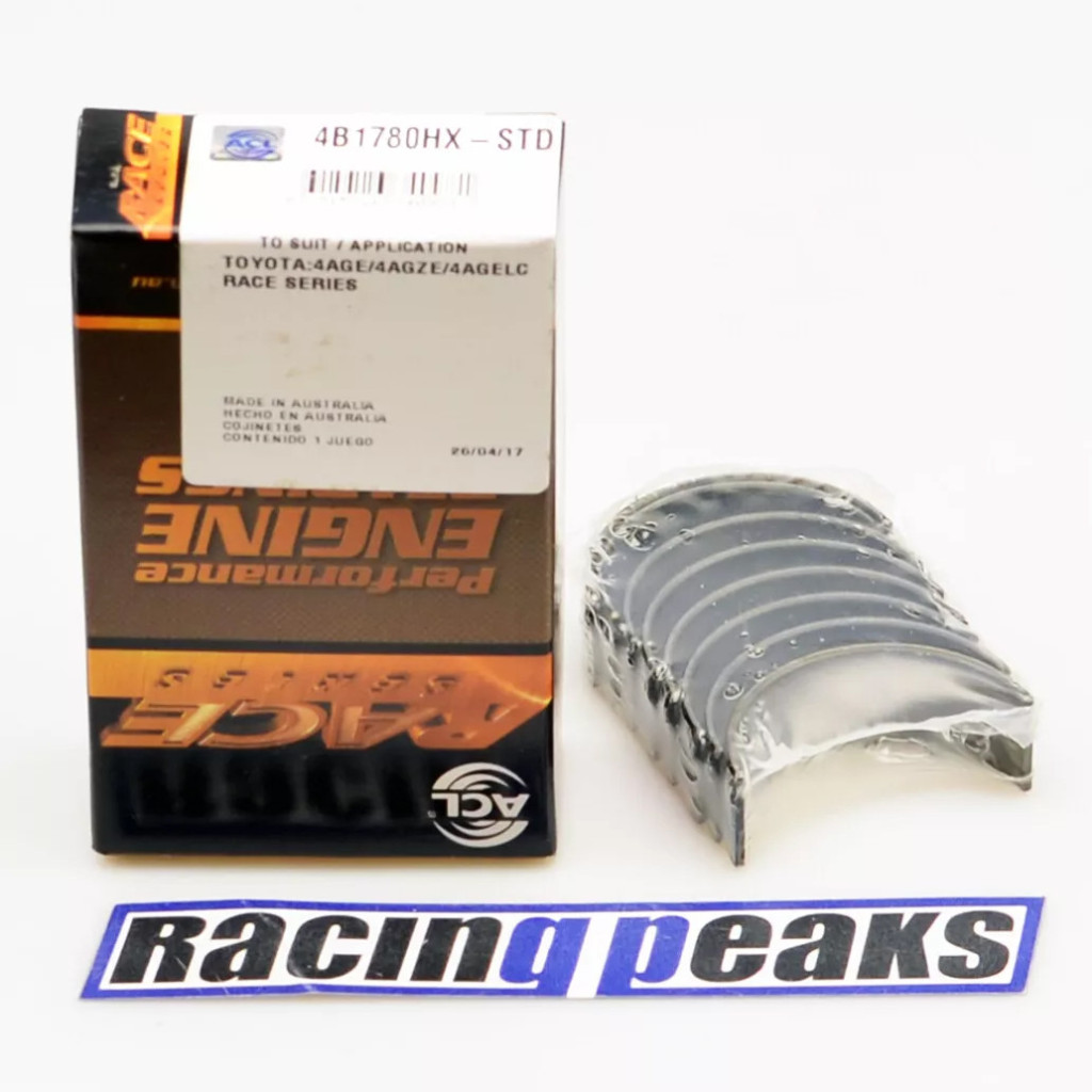 ACL Race 4B1780HX rod bearings fits Toyota 4AGE 4AGZE 1.6L 16v 20v