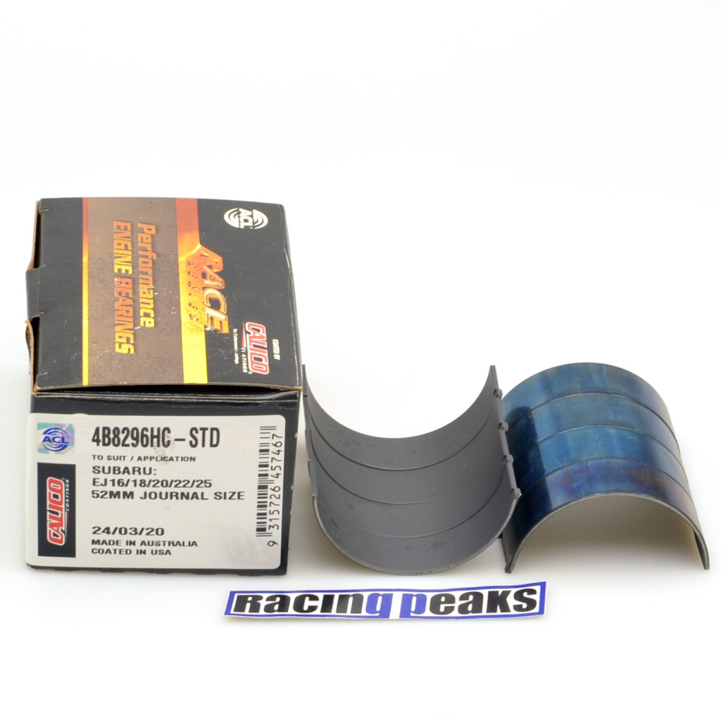 ACL 4B8296HC coated rod bearings fits Subaru EJ20 EJ22 EJ25 52mm WRX Sti