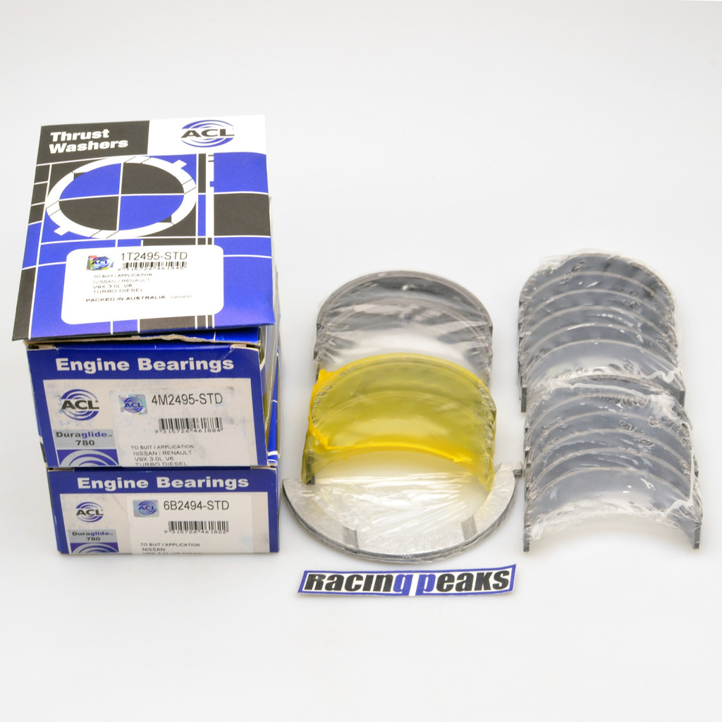 ACL main rod bearings set fits Nissan Pathfinder Navara EX30d FX30d M30d 3.0d V9x