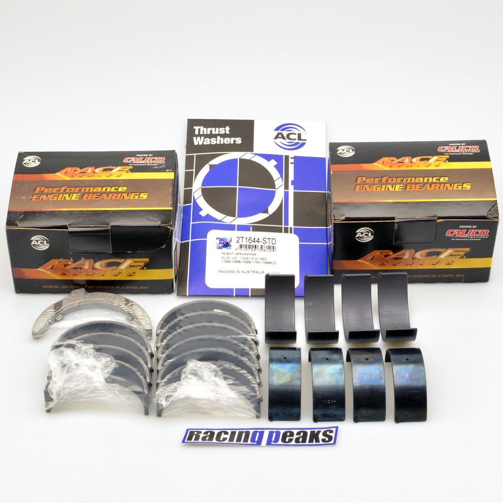 ACL Race coated main con rod bearings set for Audi VW 1.8T 20v AEB BAM TT A4 S3