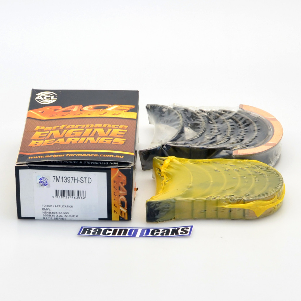 ACL Race 7M1397H main bearings fits BMW N54B30 N55B30 S55B30 3.0L 24v