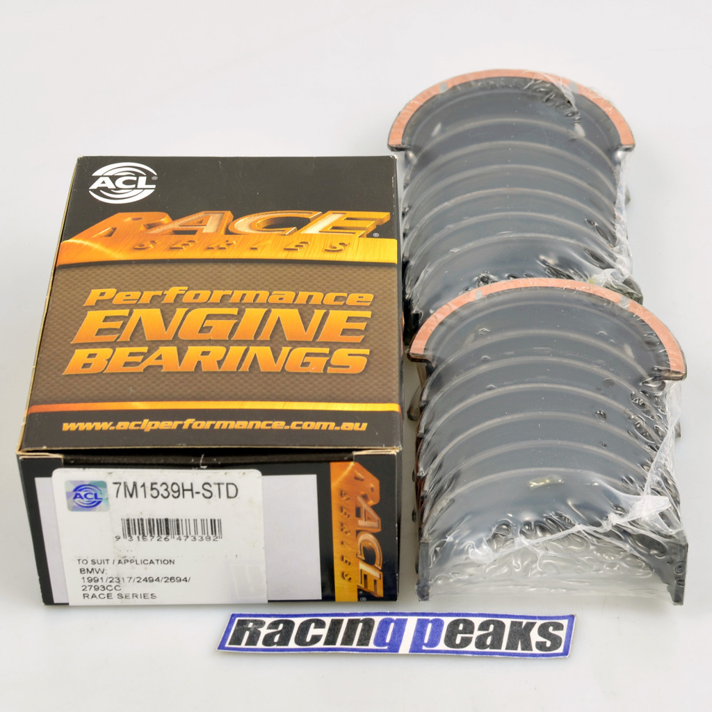 ACL Race 7M1539H main bearings fits BMW M20B20 M20B23 M20B25 M20B27 1977-1988