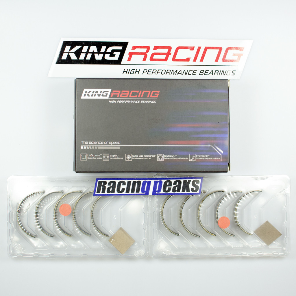 King Racing MB5722XP main bearings fits Mitsubishi 2.0L 16v Evo10 4B11