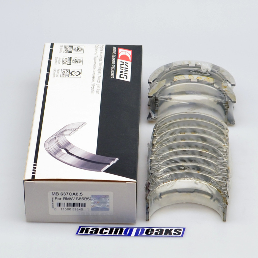 Main bearings fits BMW S85B50 M5 E60 M6 E63 5.0 v10 40v King MB637CA