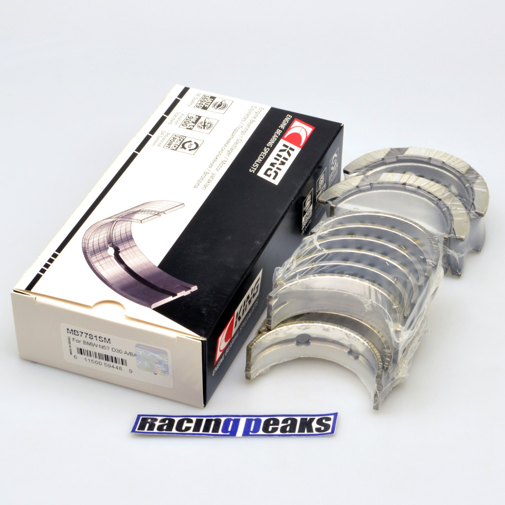 Main bearings fits BMW N57D30 325d 330d 335d 430d 435d 530d 535d X5 X6 30d