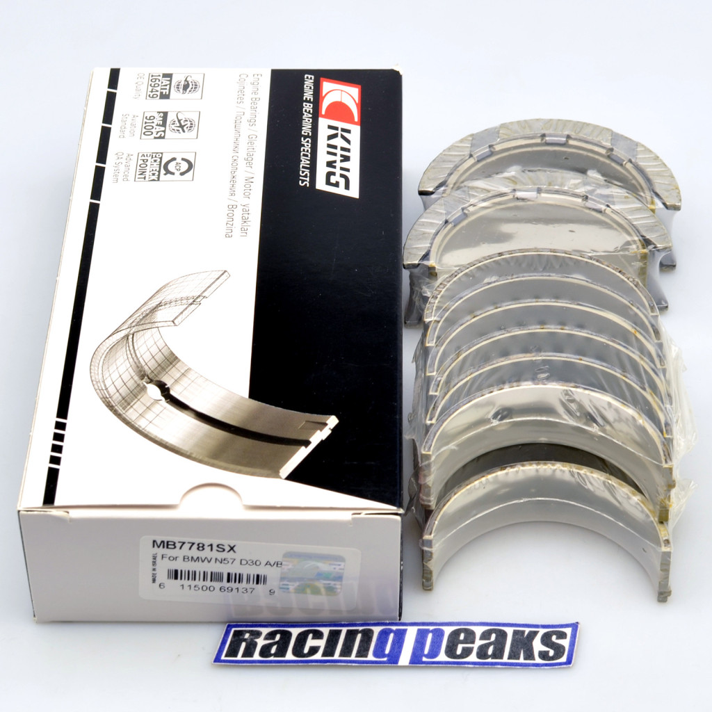 Main bearings fits BMW N57D30 330d 335d 430d 435d 530d 535d 730d X5 X6 30d