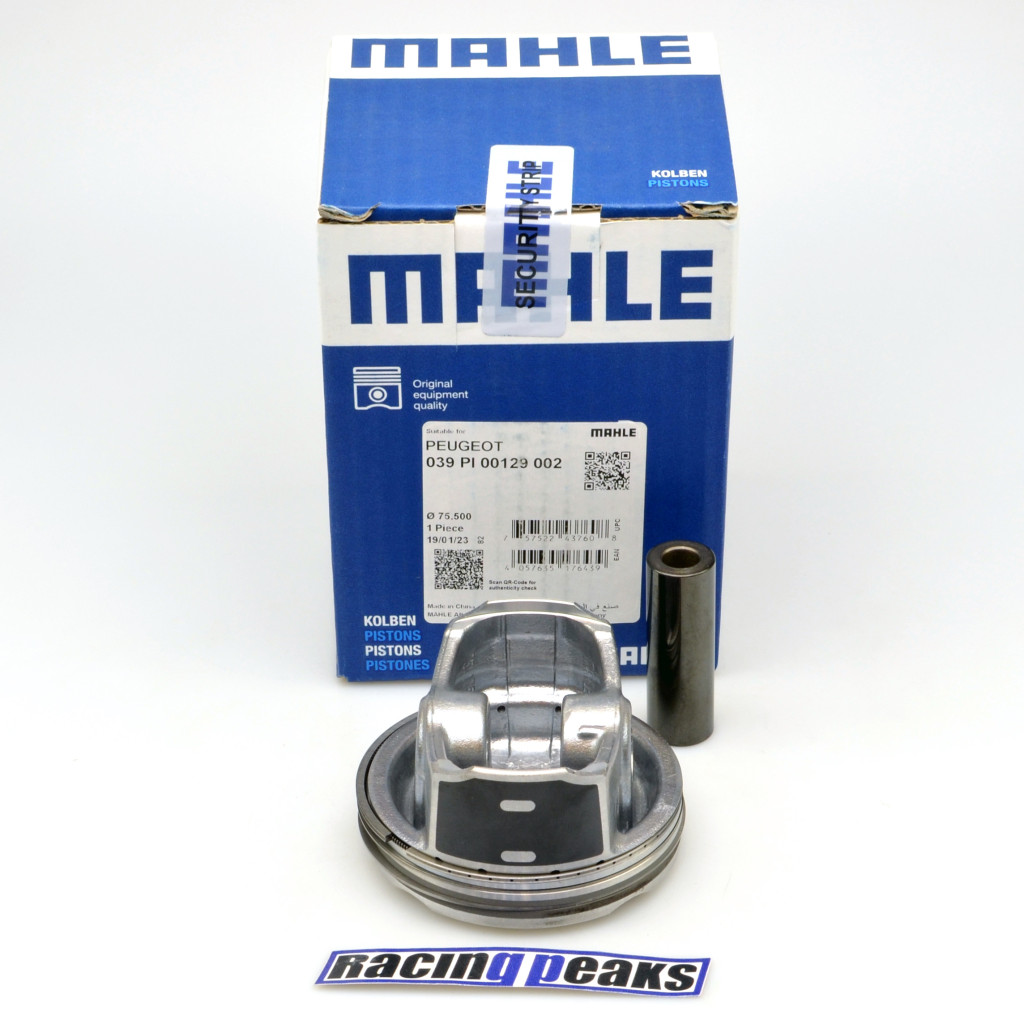 MAHLE piston 75.50 x1 fits Citroen Peugeot C3 C4 DS3 208 2008 308 1.2VTi EB2 HMZ