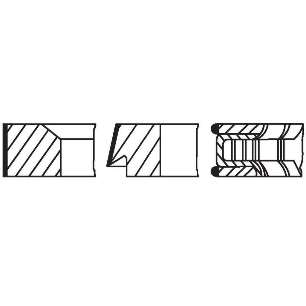 MAHLE piston rings set fits BMW MINI N13B16 N14B16 N16B16 N18B16 1.6L 16v turbo