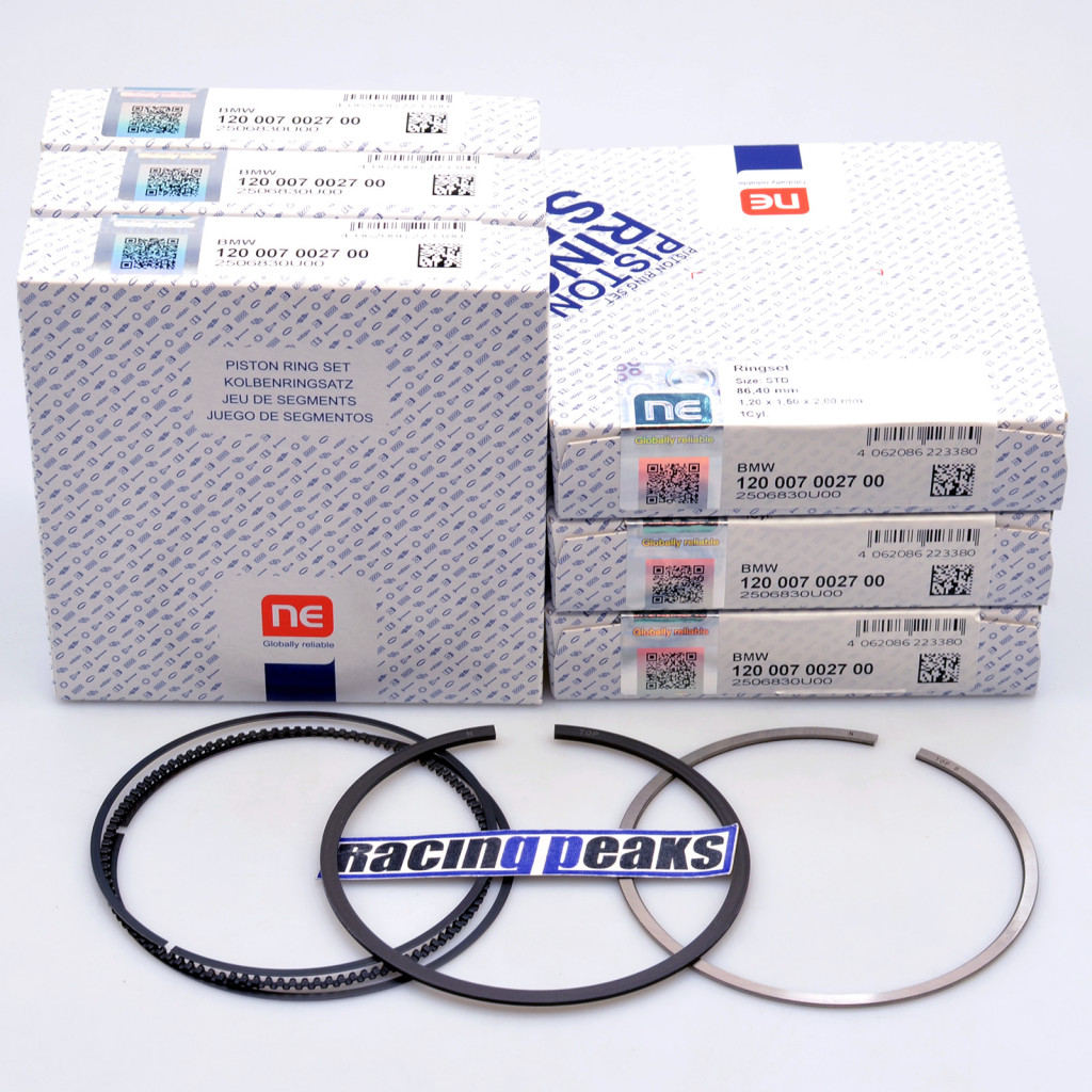 Piston rings x6 fits BMW S50B32 S52B32 M3 Z3M 1995-2000