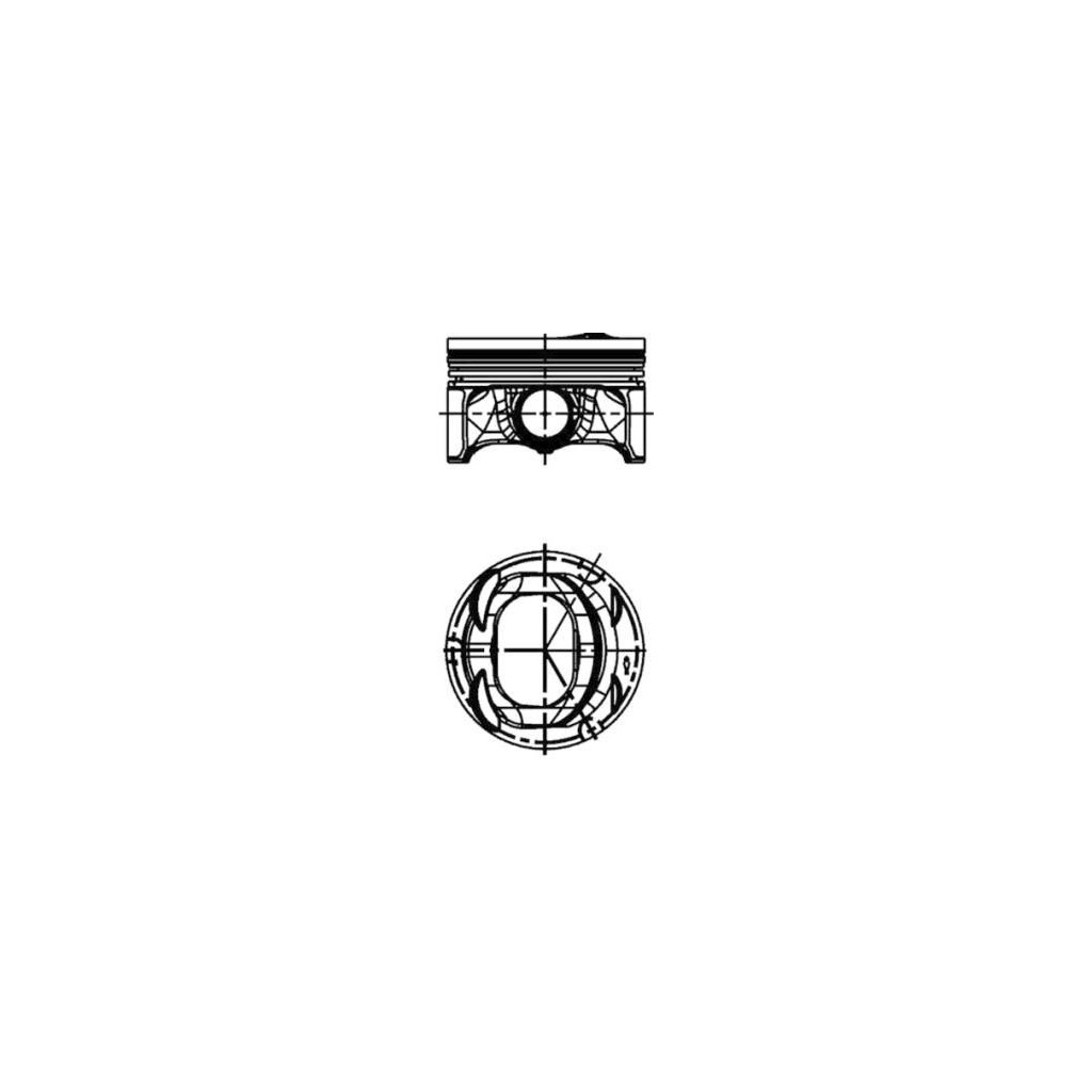 KS piston 76.50 x1 fits VW Audi A1 A3 Golf Jetta Passat Tiguan 1.4TSI CAXA CAXC