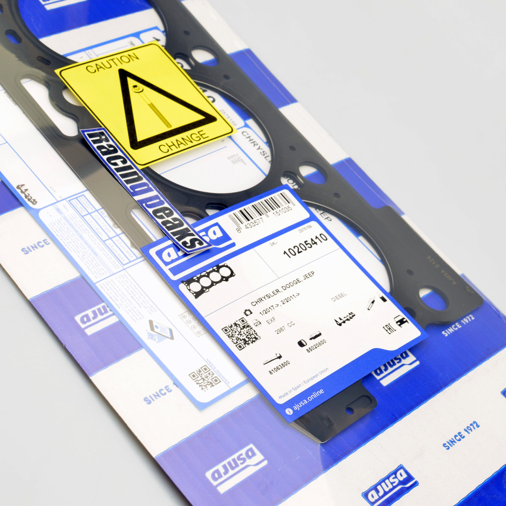 Cylinder head gasket left fits RAM 1500 EcoDiesel 3.0L v6 2014-2020 L630 1.06mm