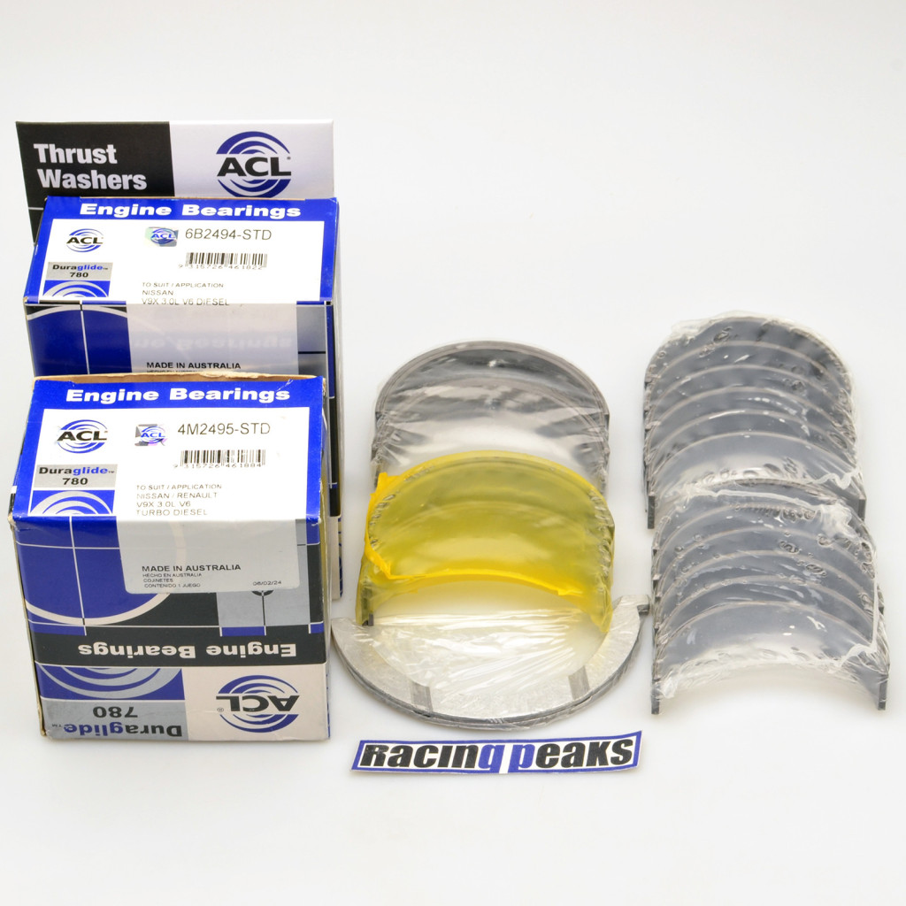 ACL main rod bearings set fits Nissan Pathfinder Navara EX30d FX30d M30d 3.0d V9x