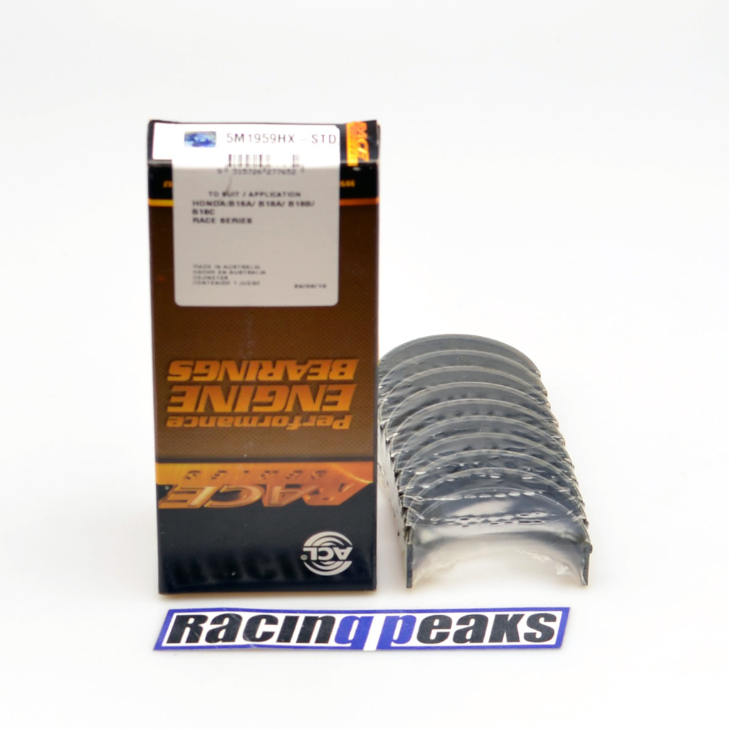 ACL Race 5M1959HX main bearings fits Honda B16 B17 B18 B20 K20 K23 K24 16v