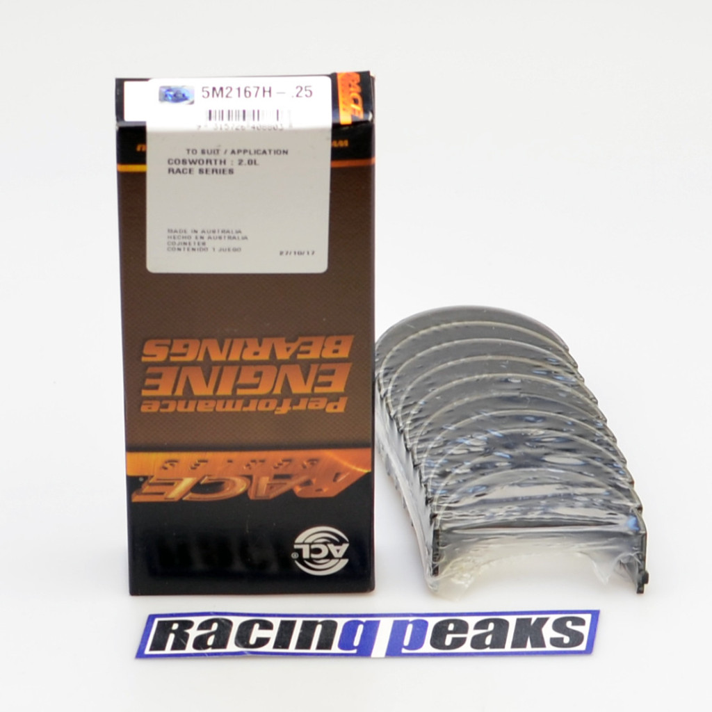 ACL Race 5M2167H main bearings fits Ford YB Escort Sierra Cosworth 2.0L DOHC