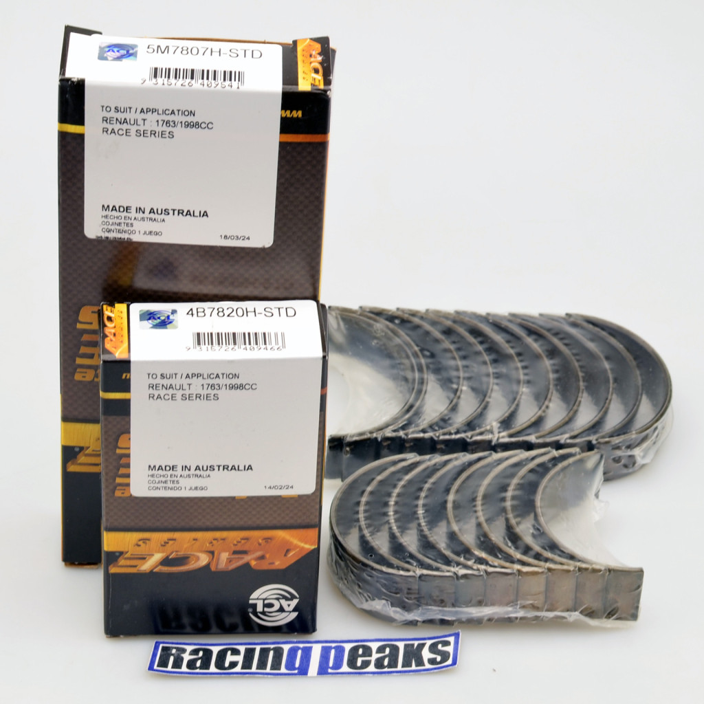 ACL Race main rod bearings fits Renault F7P F7R F4R F3N 1.8L 2.0L