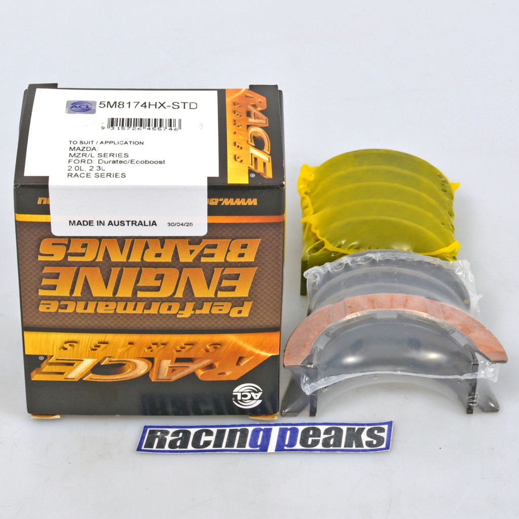 ACL Race 5M8174HX main bearings fits Mazda 3 MX5 Miata 2.0 LF L3 2006-2015