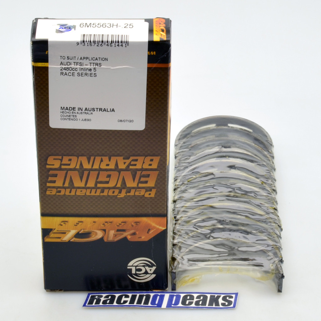 ACL Race 6M5563H main bearings fits Audi 2.5 TFSI CEPA CEPB TTRS RS3 RSQ3