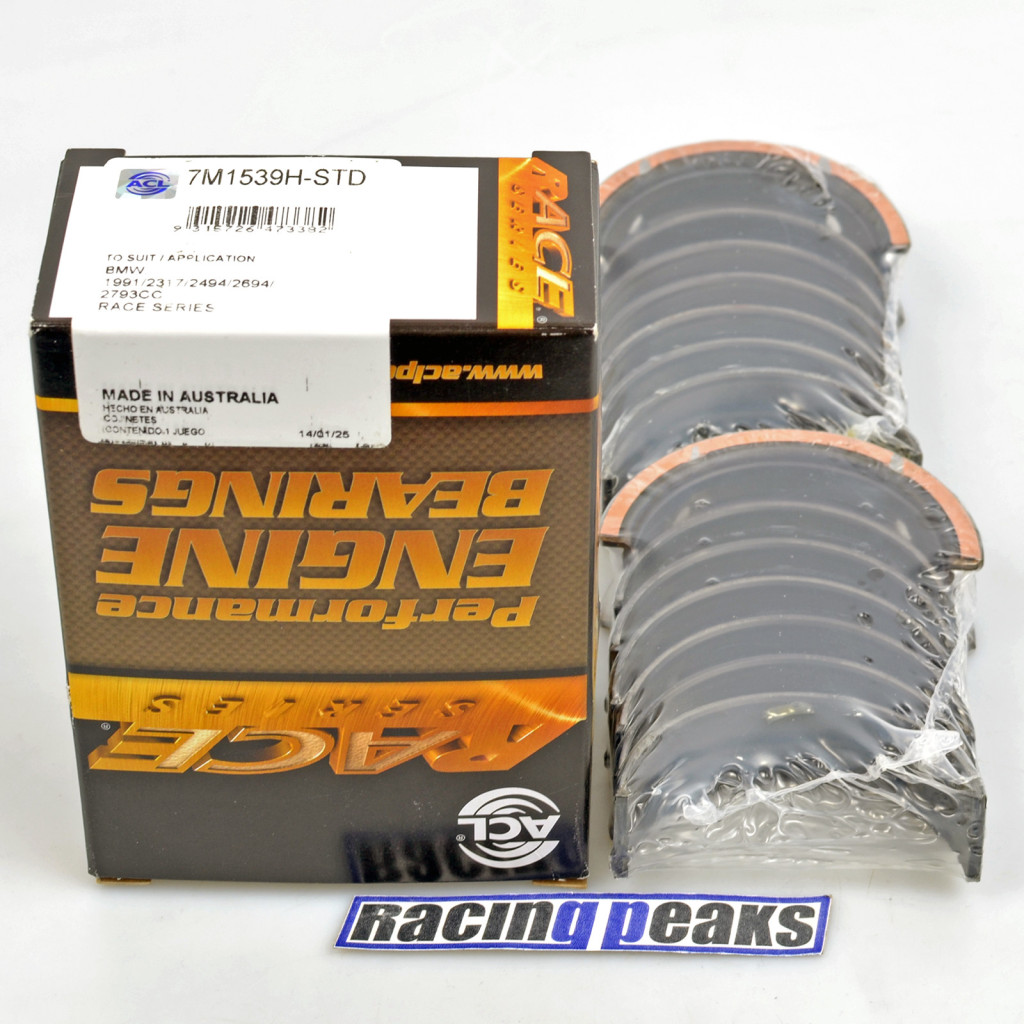 ACL Race 7M1539H main bearings fits BMW M20B20 M20B23 M20B25 M20B27 1977-1988