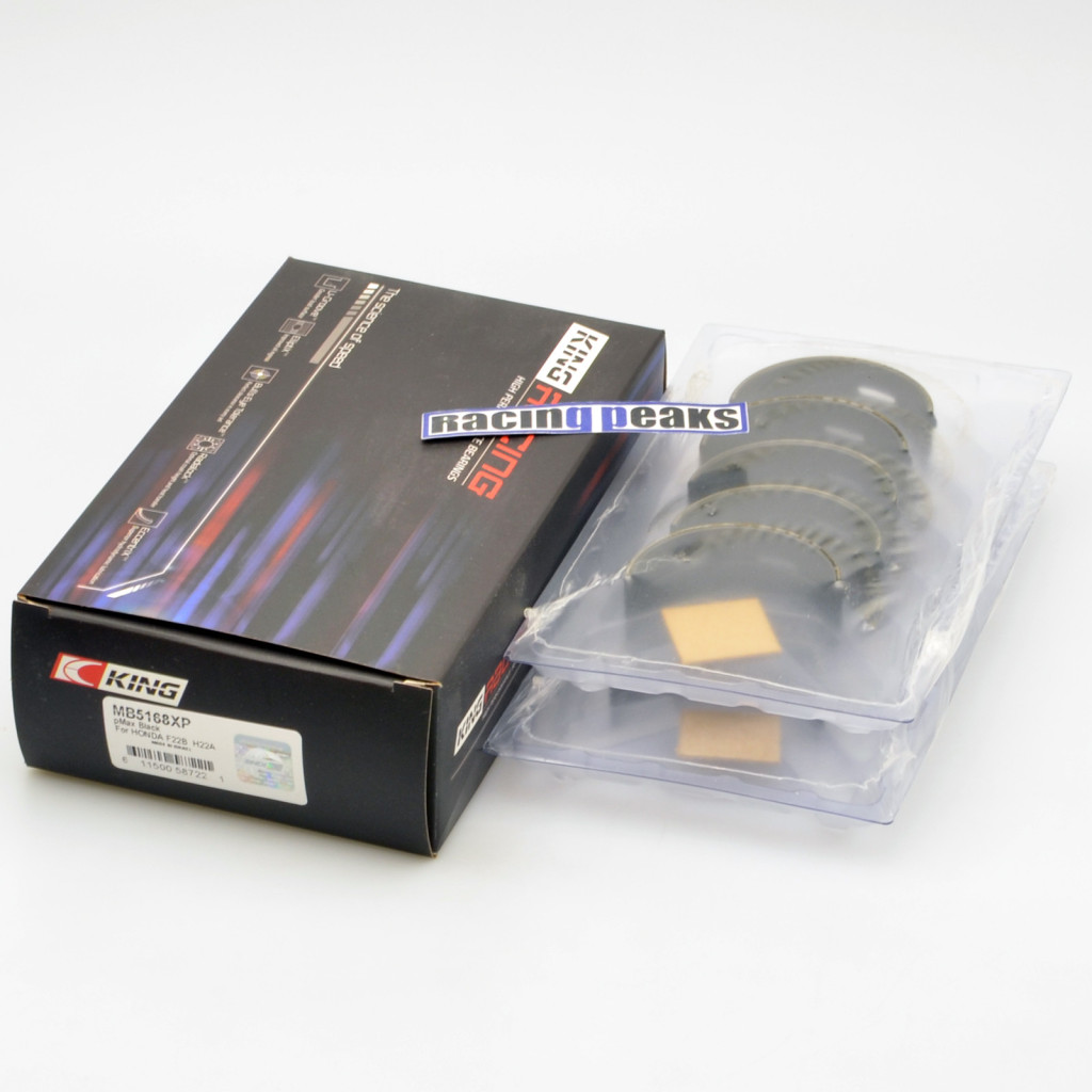 King Racing MB5168XP main bearings fits Honda H22A1 F22A F22B H23A A18A A20A