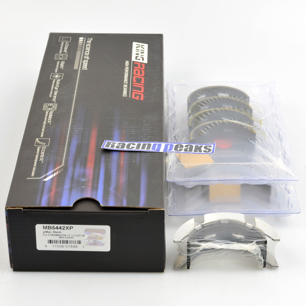King Racing MB5442XP main bearings fits FORD 2.3T EcoBoost Mazda L3-VDT