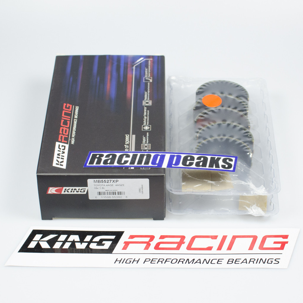 King Racing MB5527XP main bearings fits Toyota 4AGE 4AGZE 4AGEC 1.6 16v 20v