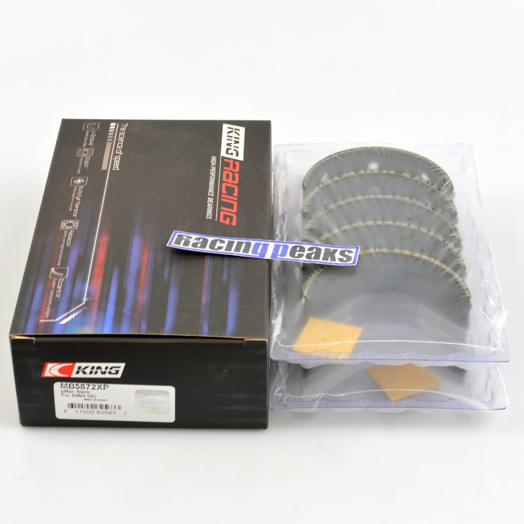 King Racing MB5872XP main bearings fits BMW S62B50 M5 E39 Z8 4.9L