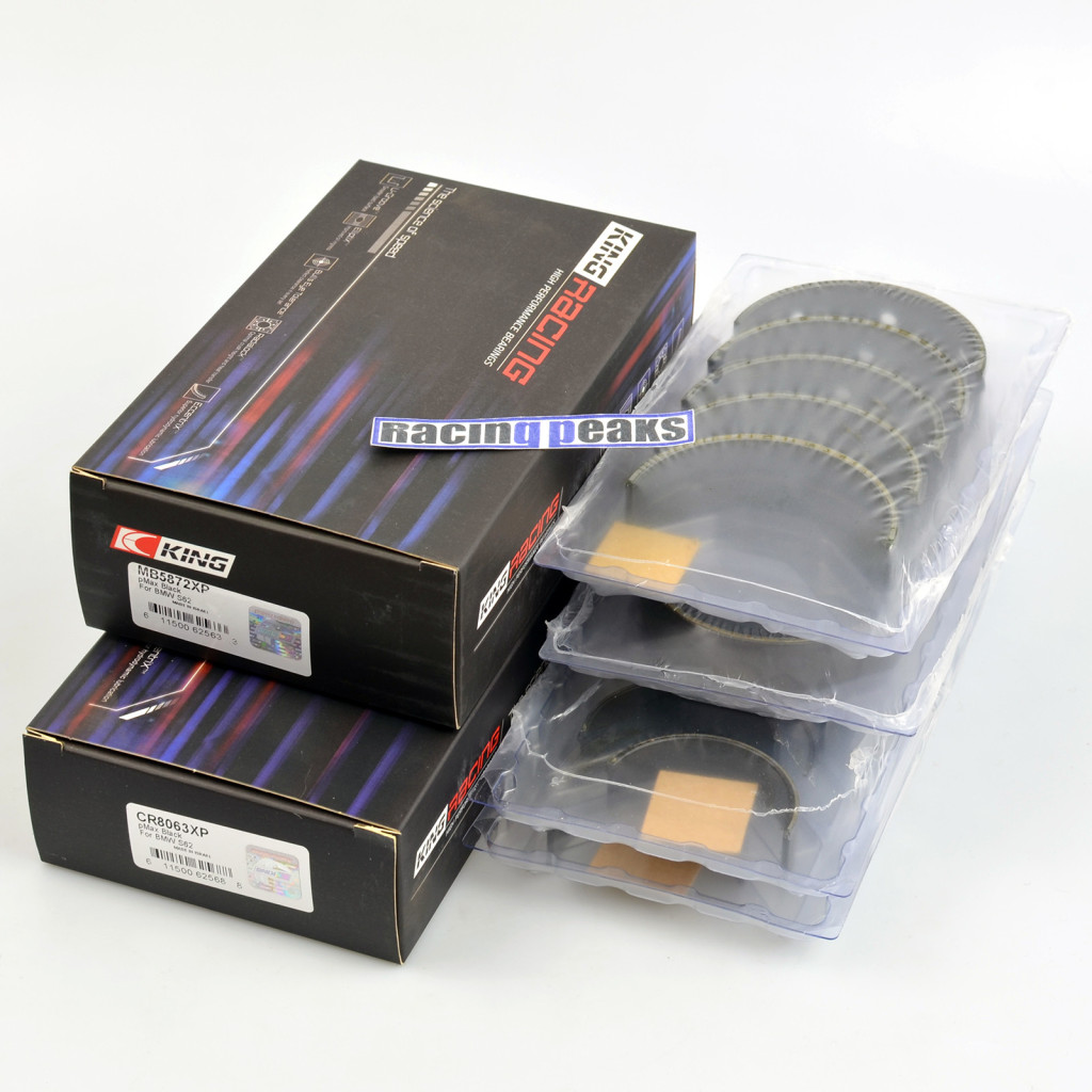 King Racing rod main bearings fits BMW S62B50 M5 E39 Z8 4.9L CR8063XP MB5872XP