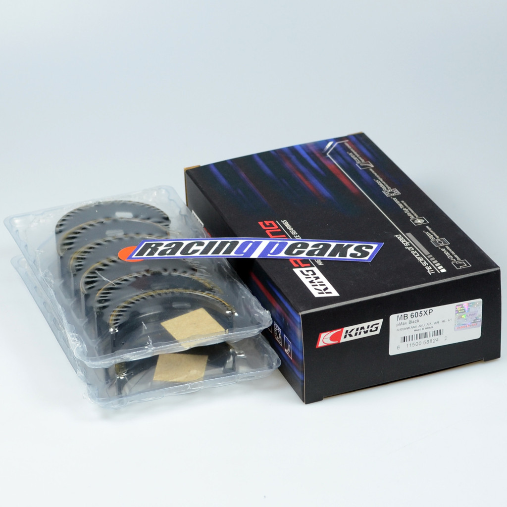 King Racing MB605XP main bearings fits Audi 2.1T 2.2T S2 RS2 S6 AAN ABY 3B