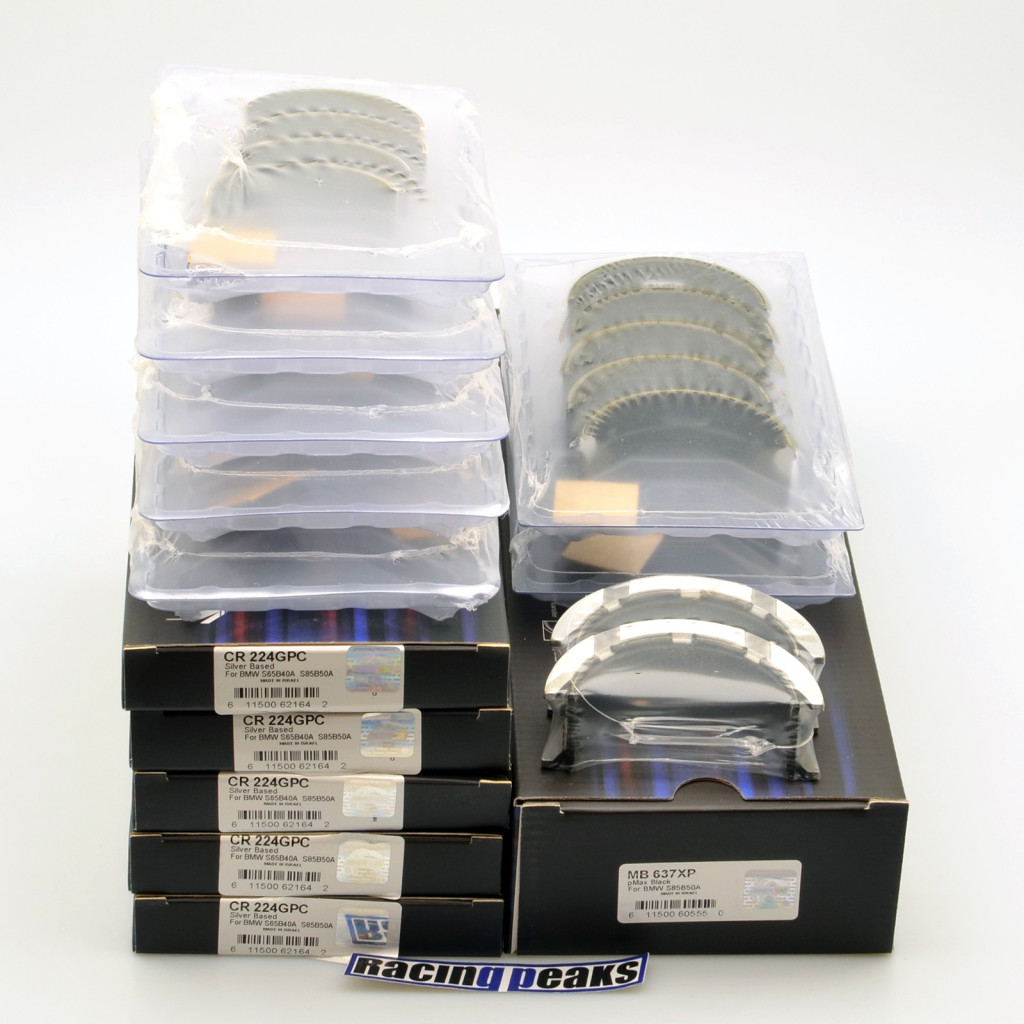 King Racing main & coated rod bearings set fits BMW S85B50 M5 M6 E60 E61 E63 E64