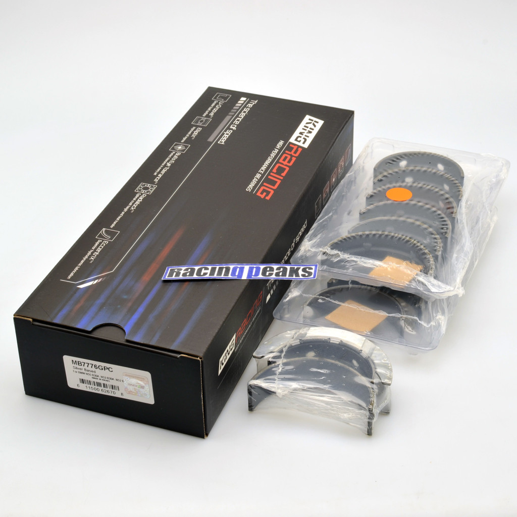 Coated main bearings fits BMW N54B30 N55B30 S55B30 335i M135i M235i M3 M4 3.0 24v