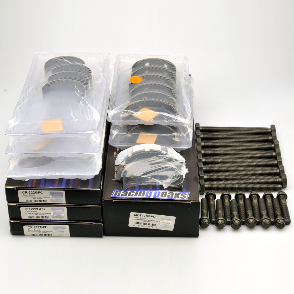 King Racing rod main bearings bolts fits BMW N54B30 N55B30 S55B30 135 335 M3 M4