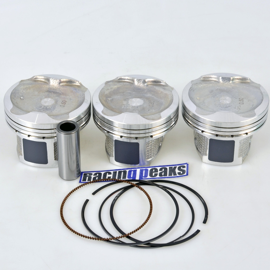 Piston set fits Peugeot 107 108 Aygo iQ Yaris Cuore Sirion 1.0 VTi 2004- 1KRFE