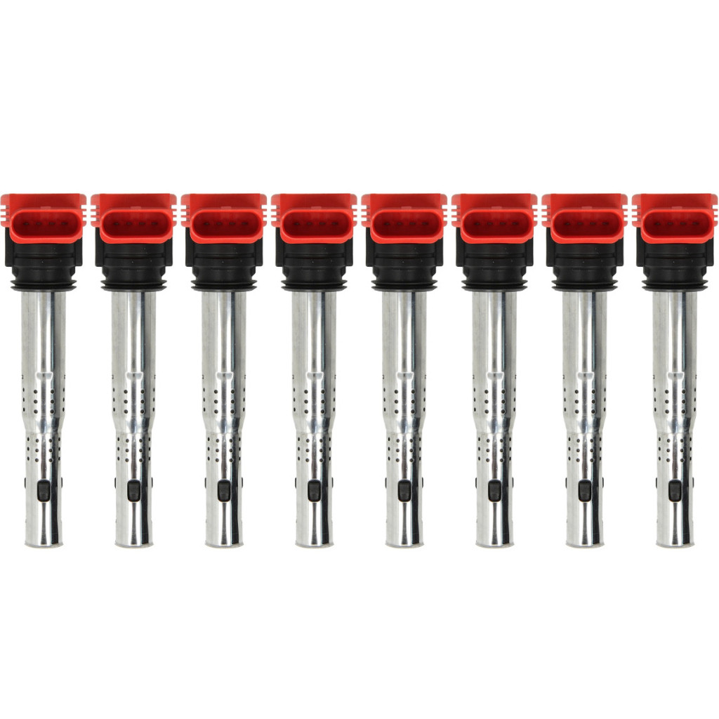 NGK U5014 ignition coil set fits Audi 4.2 FSI R8 A6 A8 S5 Q7 v8 BVJ BAR CAUA