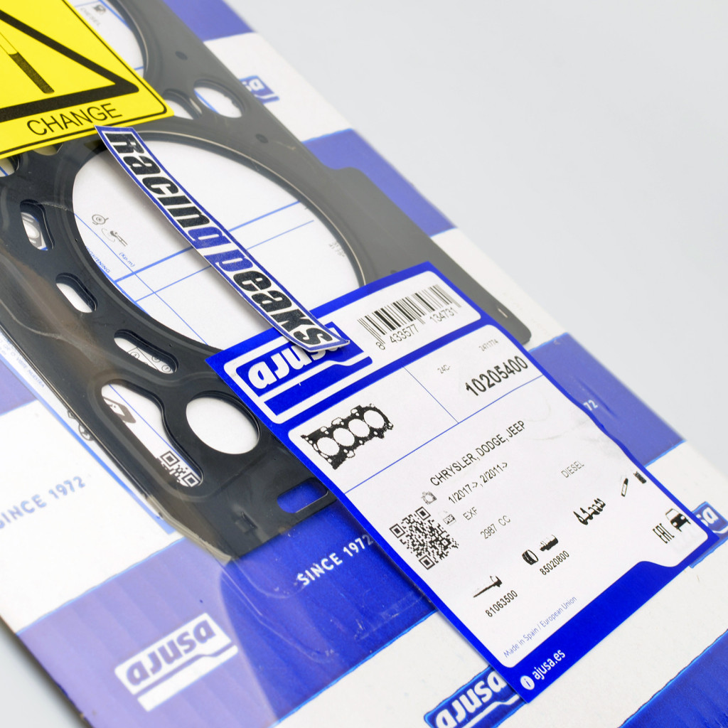 Cylinder head gasket set fits RAM 1500 EcoDiesel 3.0L v6 2014-2020 L630 0.96mm