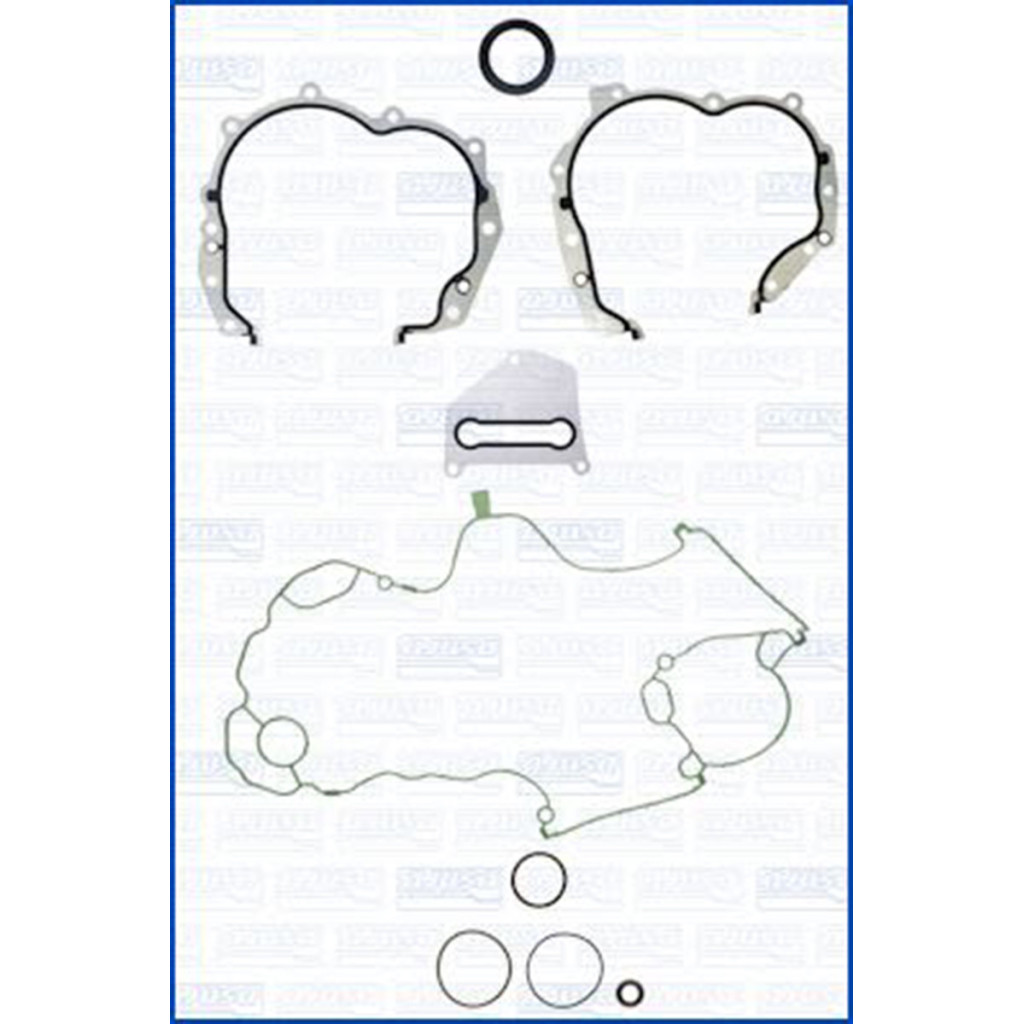 Crankcase gasket set fits Nissan Pathfinder Navara EX30d FX30d M30d 3.0d V9X