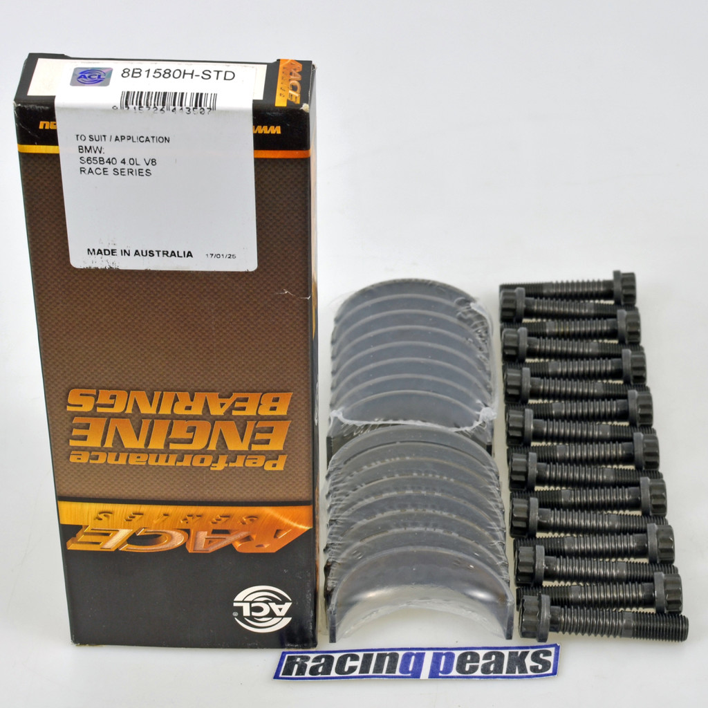ACL Race 8B1580H rod bearings bolts fits BMW S65B40 M3 4.0L V8 E90 E92 E93