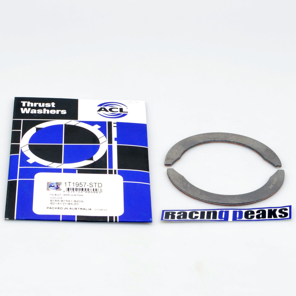 ACL 1T1957 thrust washers fits Honda Acura B16 B17 B18 B20 K20 K23 K24 16v