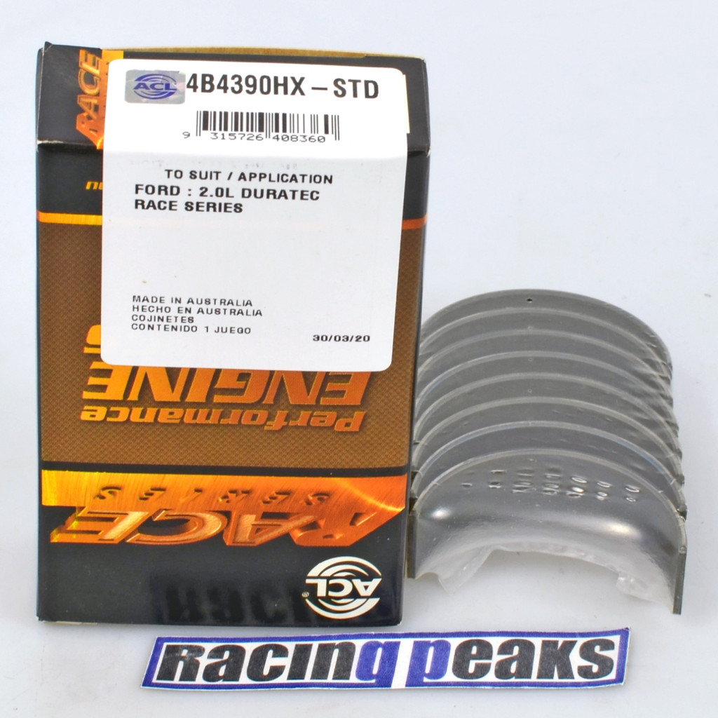 ACL Race 4B4390HX rod bearings fits Ford Focus Mondeo 2.0 Duratec 2001-10