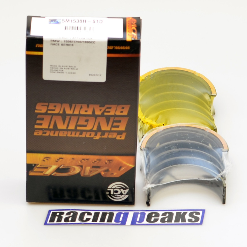 ACL Race 5M1538H main bearings fits BMW M40 M42 M43 M44 1.6L 1.8L 1.9L 16v