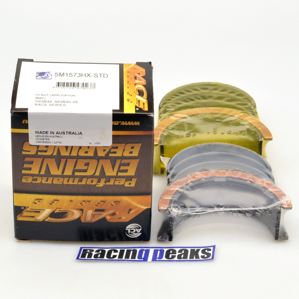 ACL Race 5M1573HX main bearings fits BMW M5 M6 550i 650i M550i X5 X6 M50i N63 S63
