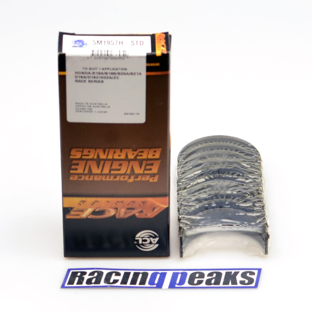 ACL Race 5M1957H main bearings fits Honda Acura D16 D17 B18 B20 B21 H22 F23