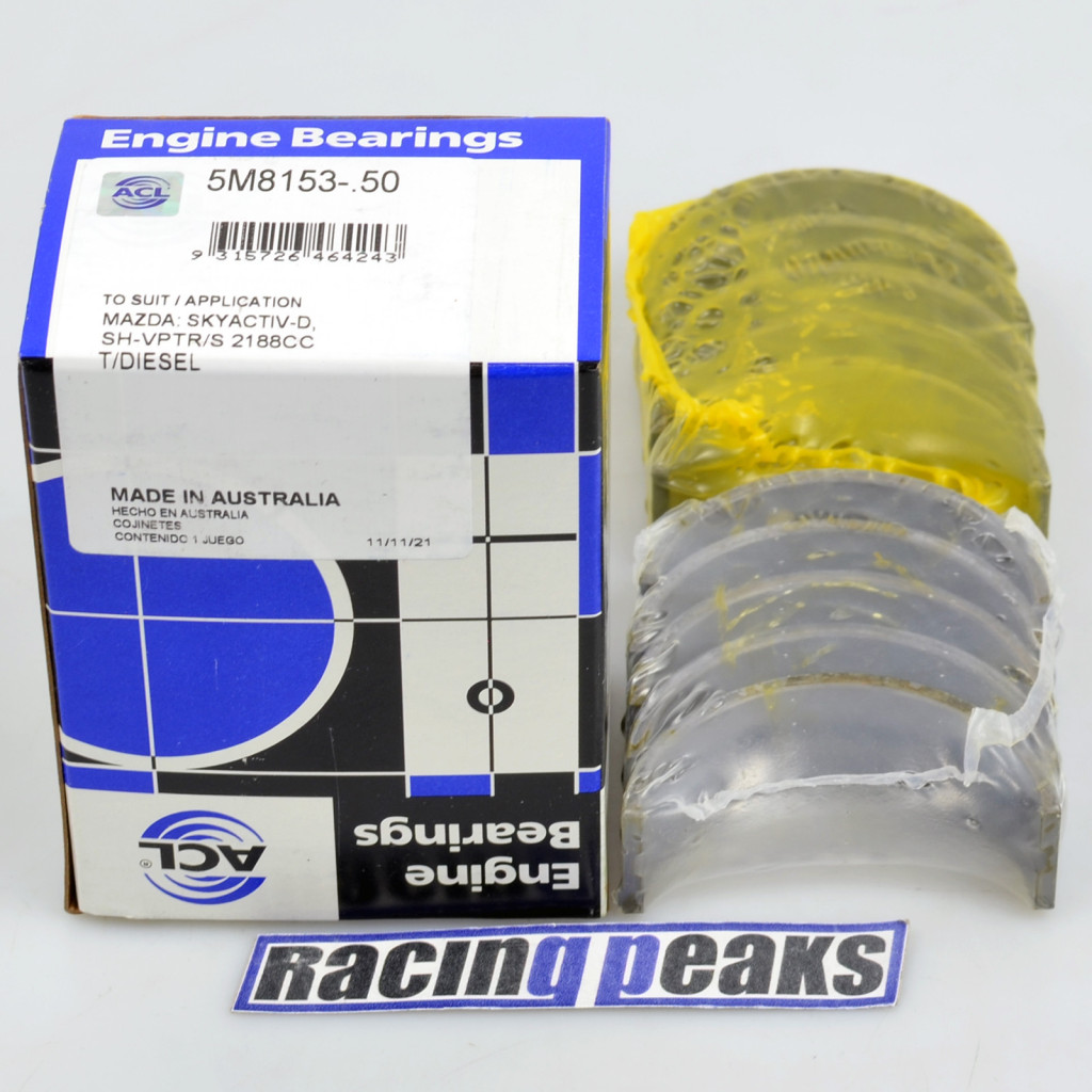 ACL main bearings fits Mazda 3 6 CX-5 CX-8 SH 2.2 Skyactiv-D 2012-