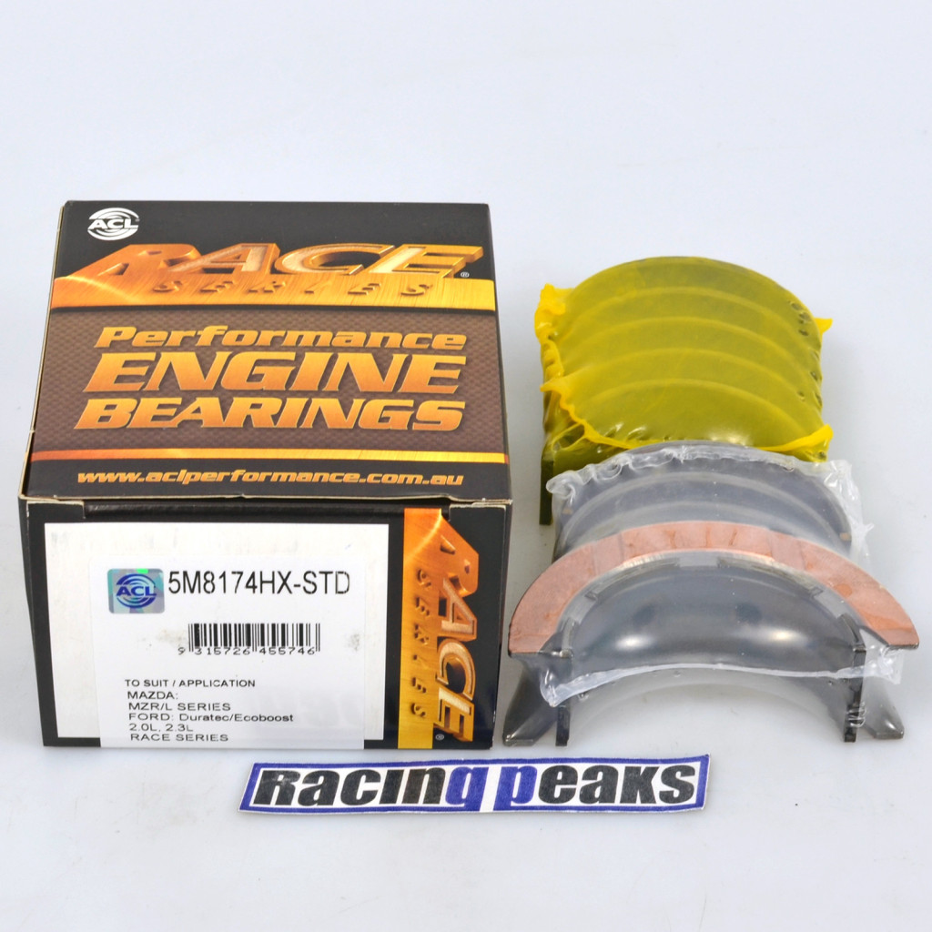 ACL Race 5M8174HX main bearings fits Mazda 3 MX5 Miata 2.0 LF L3 2006-2015