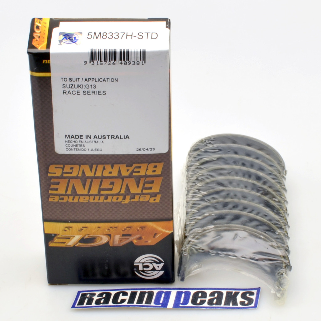 ACL Race 5M8337H main bearings fits Suzuki G13A G13B Jimny Samurai Swift 1.3L