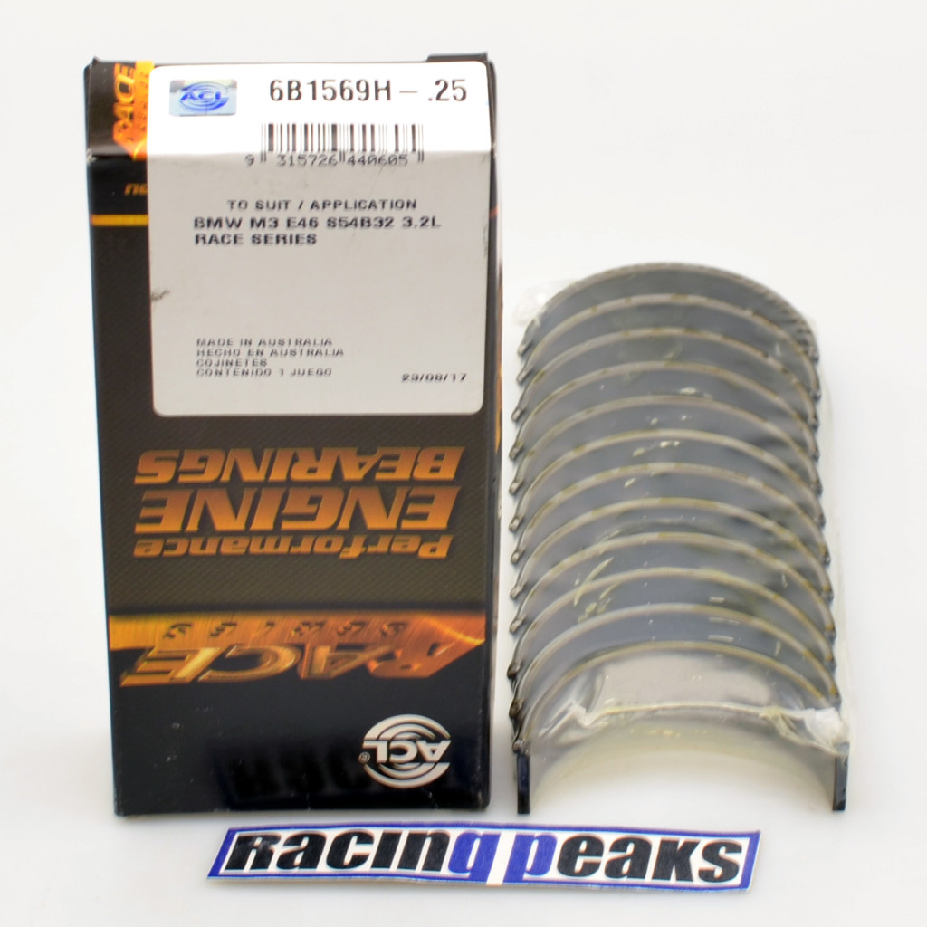 ACL Race 6B1569H rod bearings fits BMW S54B32 M3 Z3M Z4M 3.2 24v 2000-11