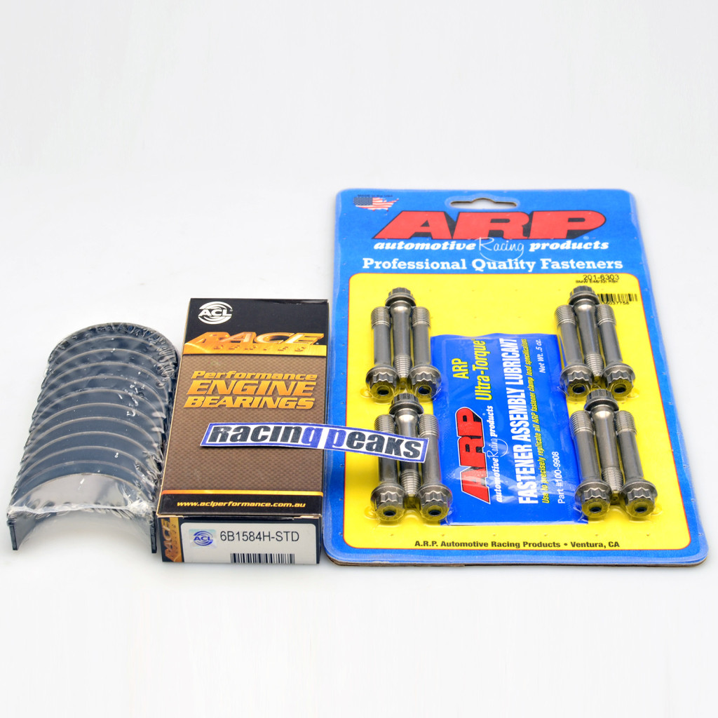 ACL Race 6B1584H rod bearings ARP bolts fits BMW N54B30 N55B30 S55B30 3.0L