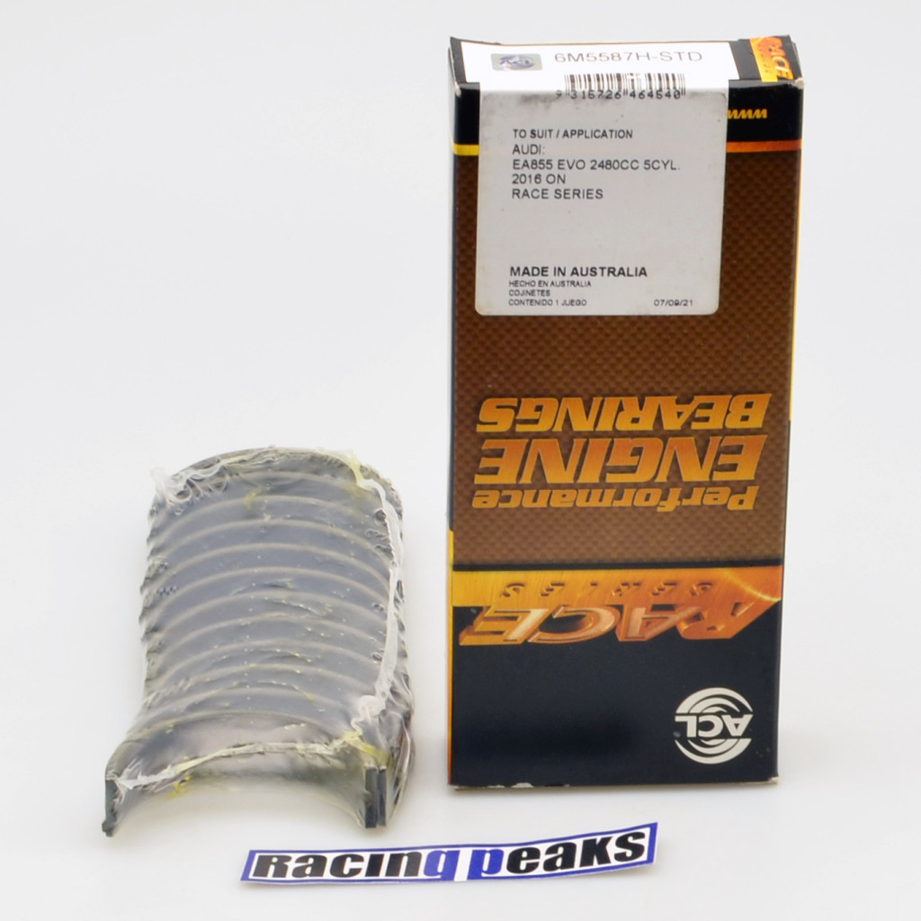 ACL Race 6M5587H main bearings fits Audi 2.5L EA855 EVO DAZA DNWA 2016-