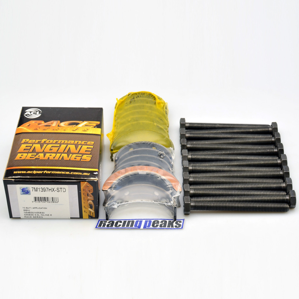 ACL Race 7M1397HX main bearings bolts fits BMW N54B30 N55B30 S55B30 3.0L 24v