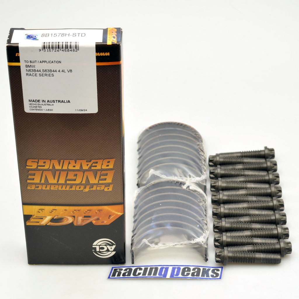 ACL Race 8B1578H rod bearings bolts fits BMW S63B44 N63B44 M5 F10 F90 4.4